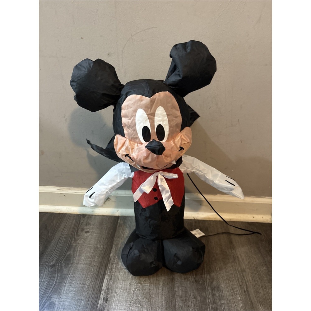 Disney Vampire Mickey Mouse Airblown Inflatable 20in Gemmy Halloween Decor USB